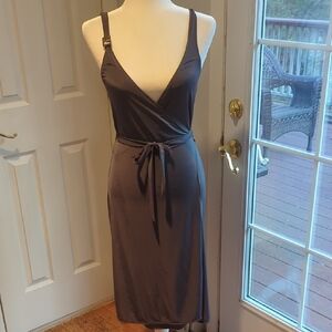 RARE Fendi Grey Slinky Luxury Design With Fendi Logo